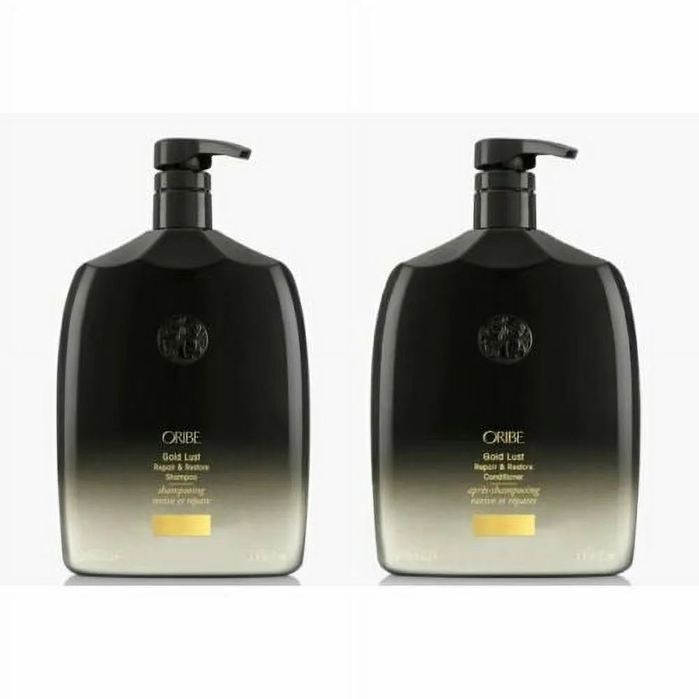 Gold Lust Repair & Restore Shampoo & Conditioner Liter Duo, Pumps